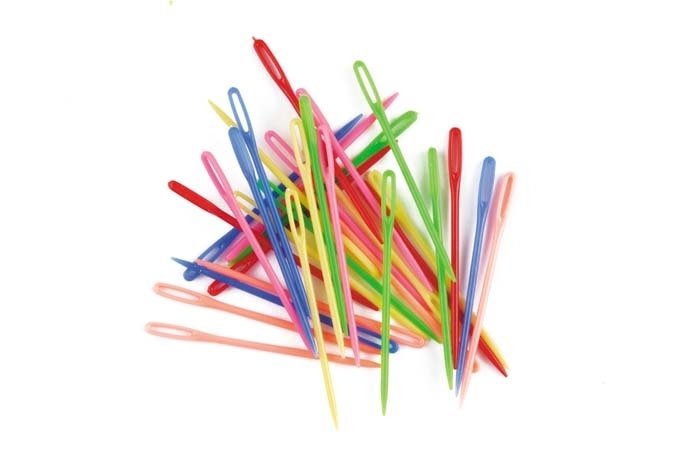 plastic needles