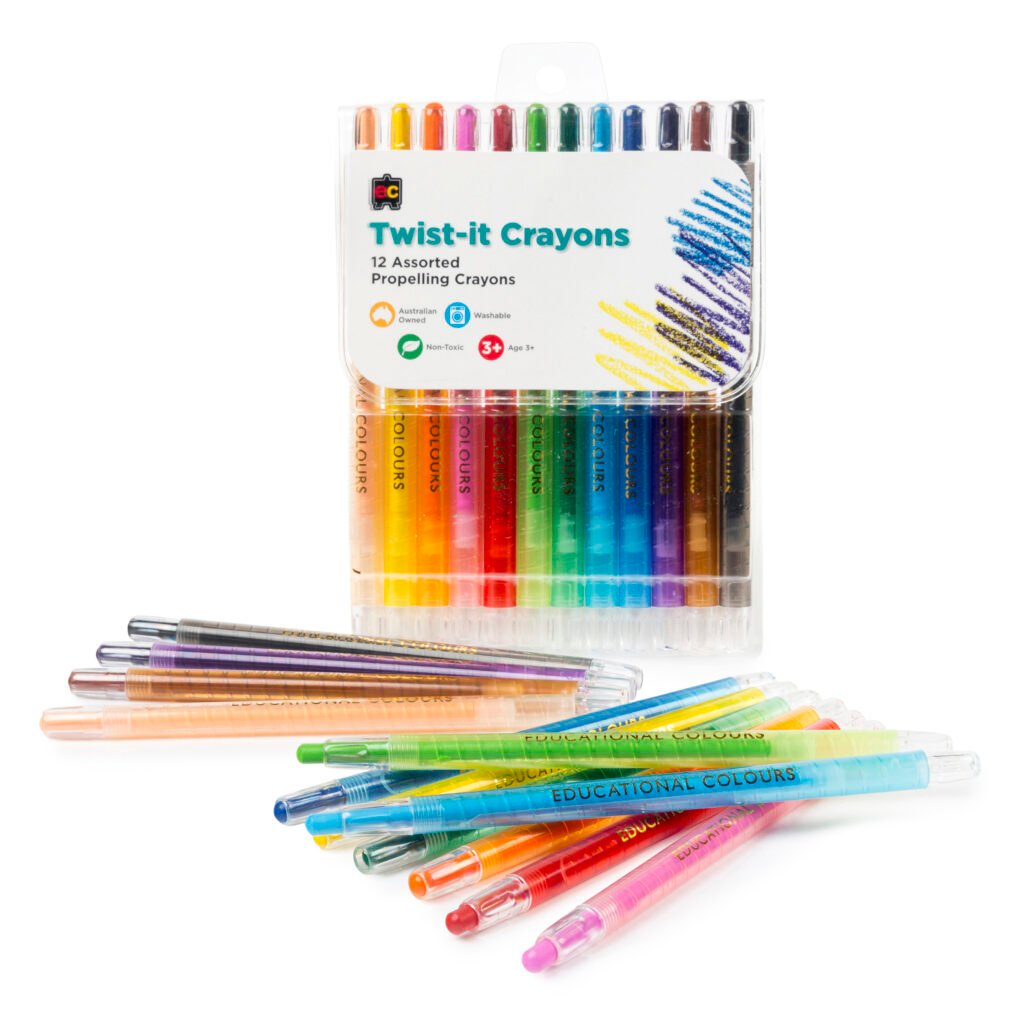 Twist-it Crayons Pk of 12