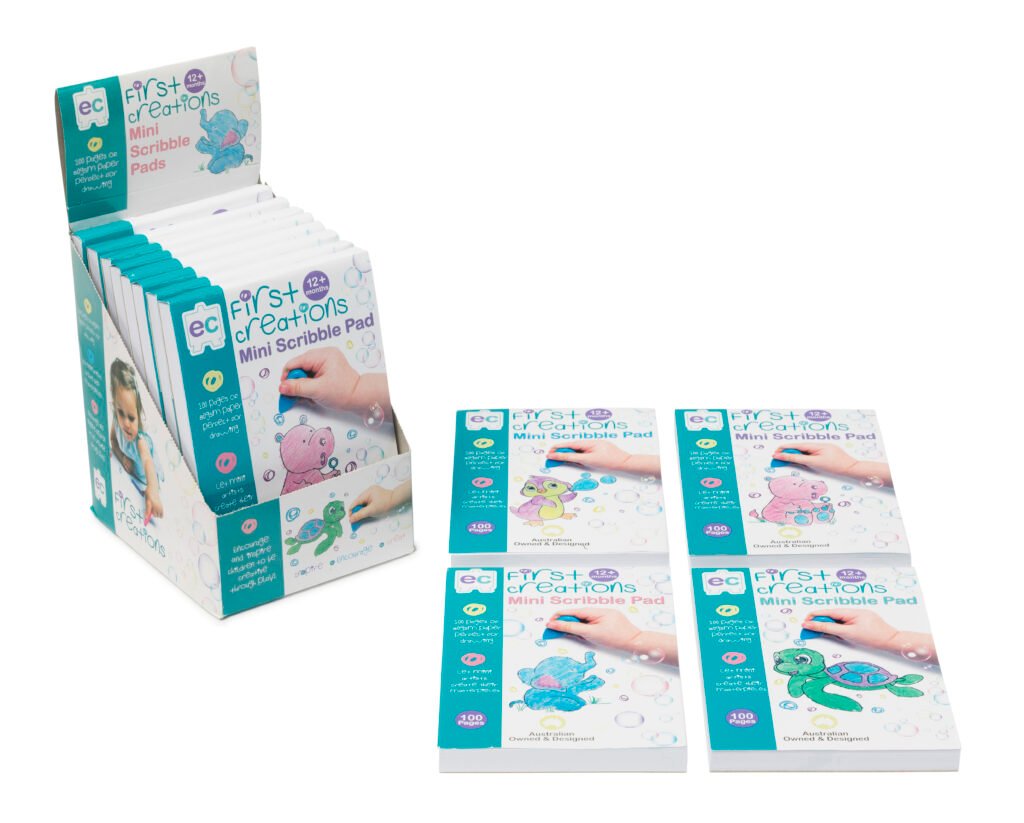 Mini Scribble Pad in Display