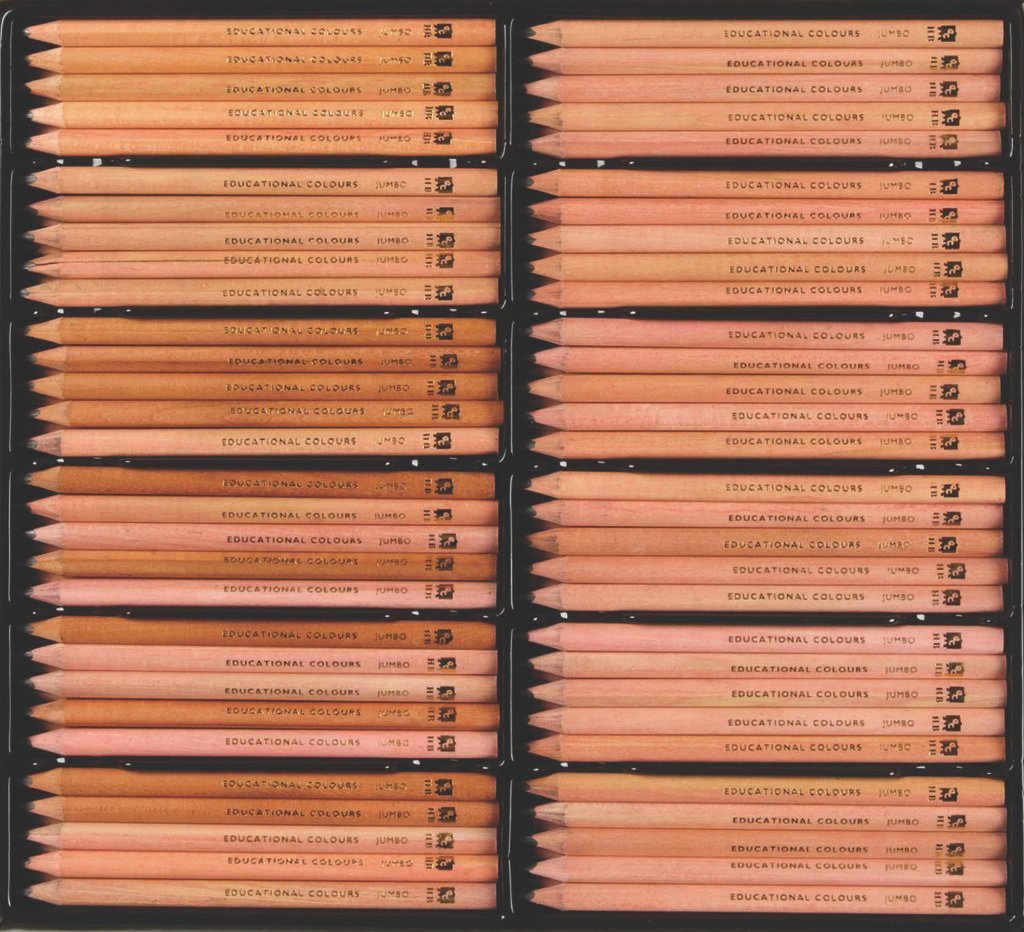 Jumbo Triangular HB Pencils 12opc