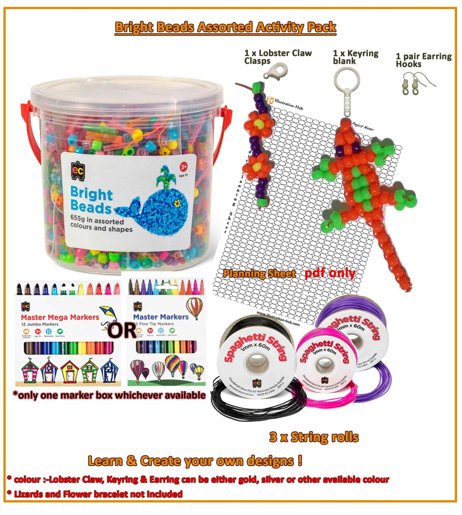 Bright Bead Activity Pack