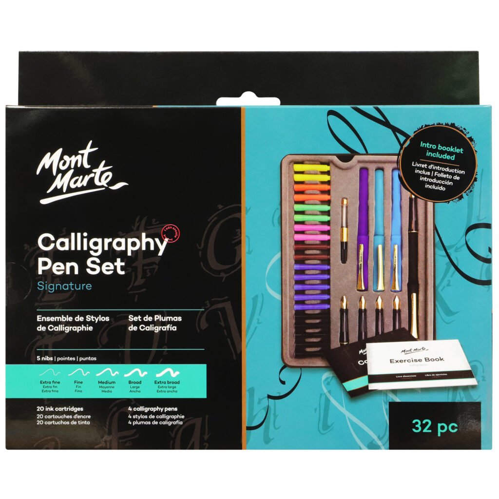 Mont Marte Calligraphy Pen Set Signature 31 PC