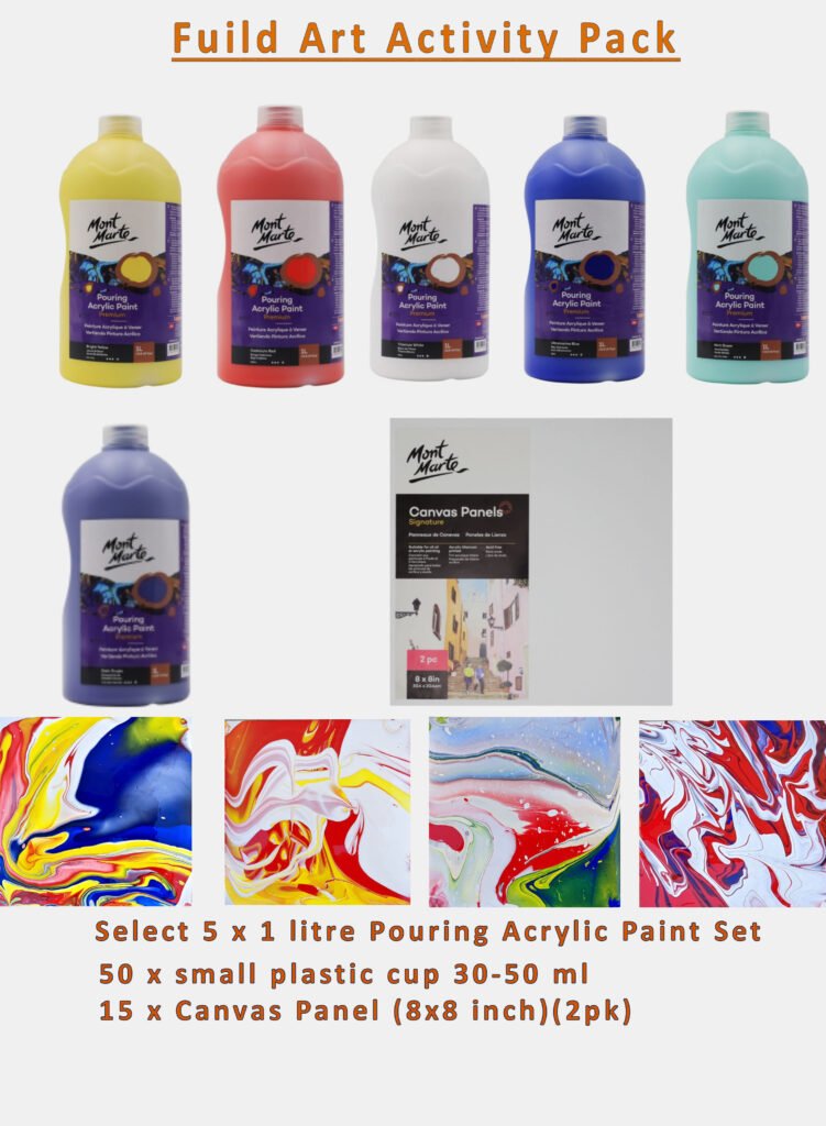 Fluid Art Group Pack (5 Colours)