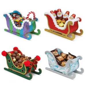 Santa Sleigh Pack of 20